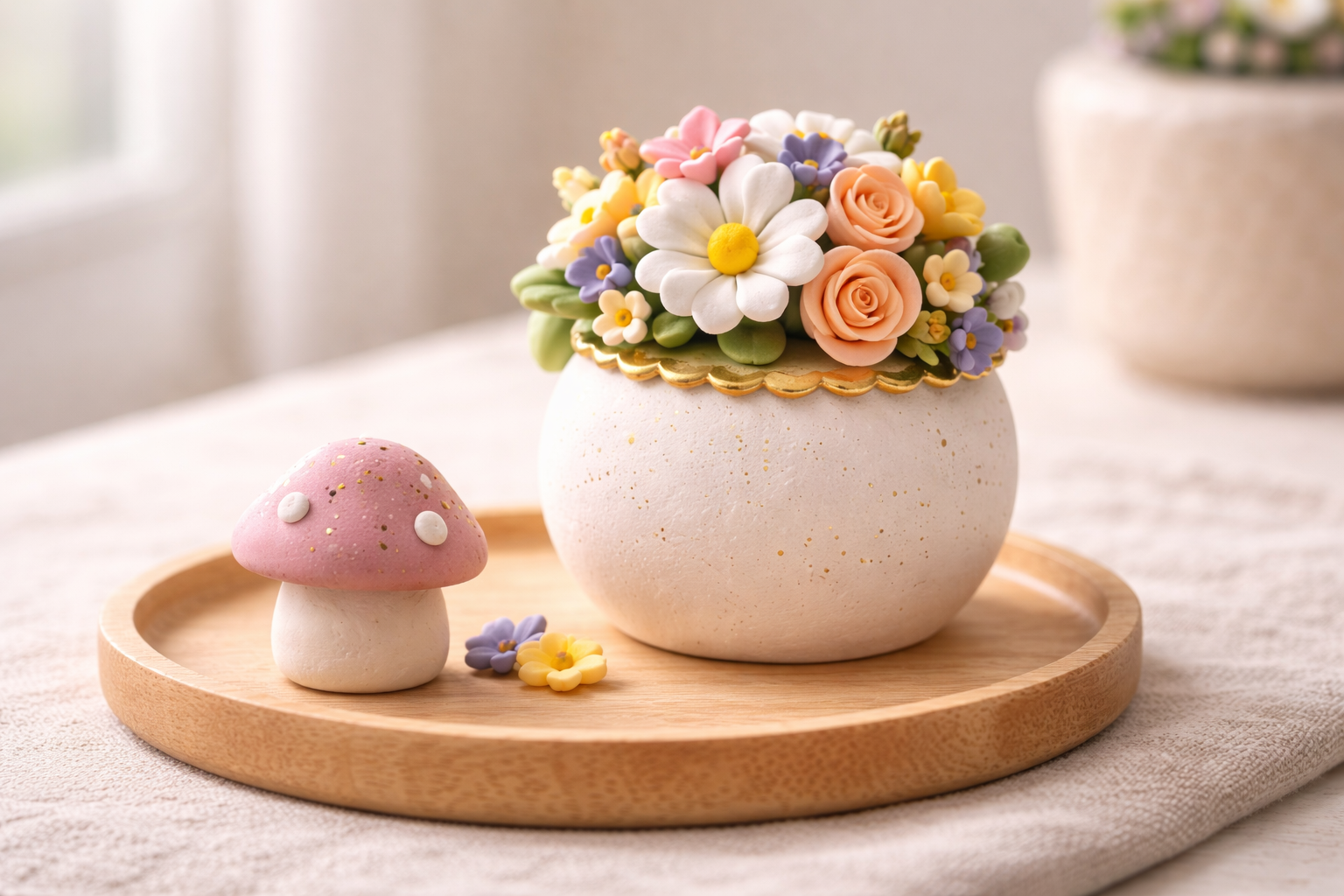 Premium air dry clay project