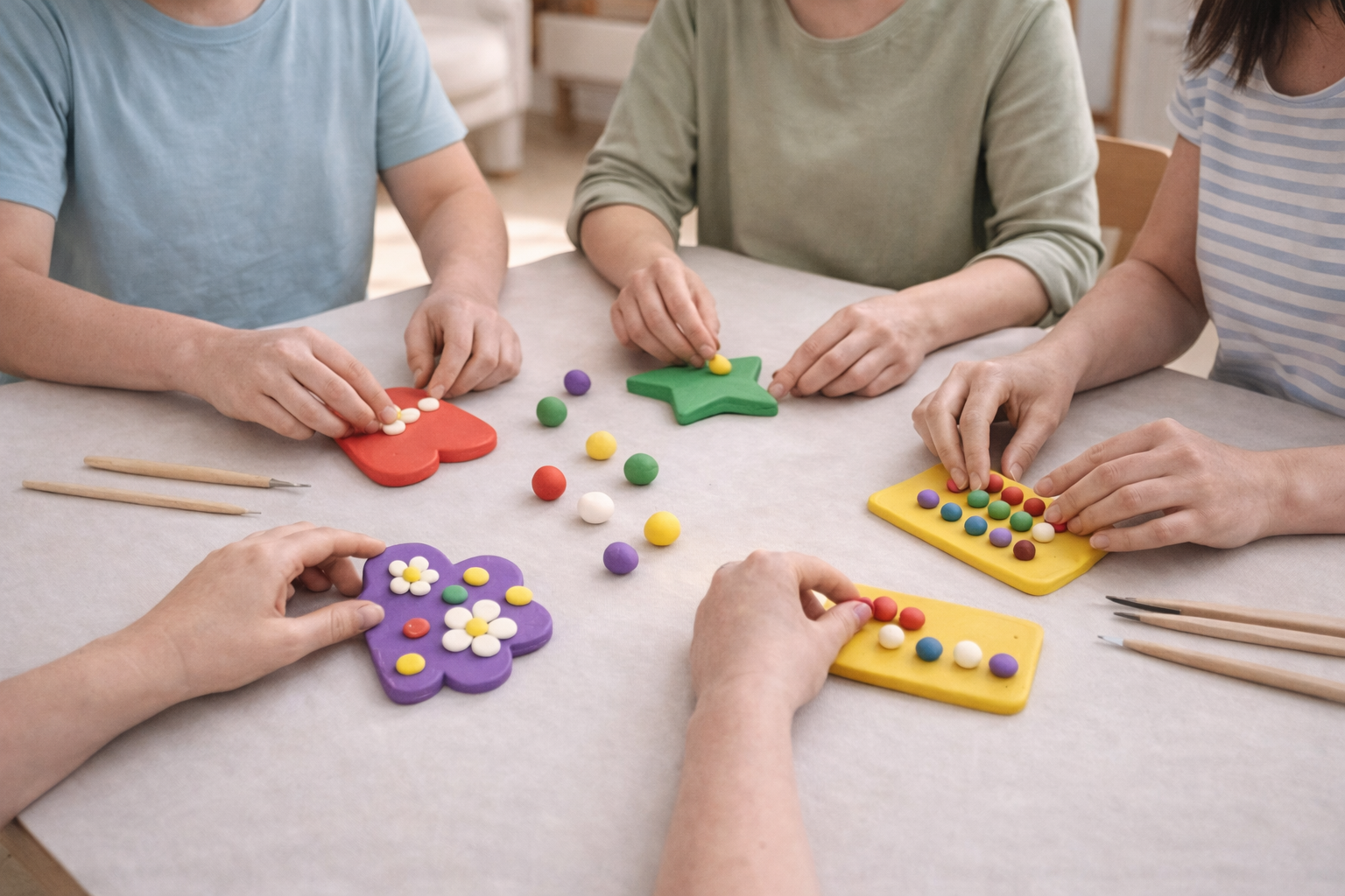 Air dry clay for schools and groups